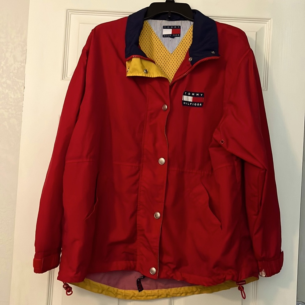 MEN’S TOMMY HILFIGER WINDBREAKER : SIZE XL